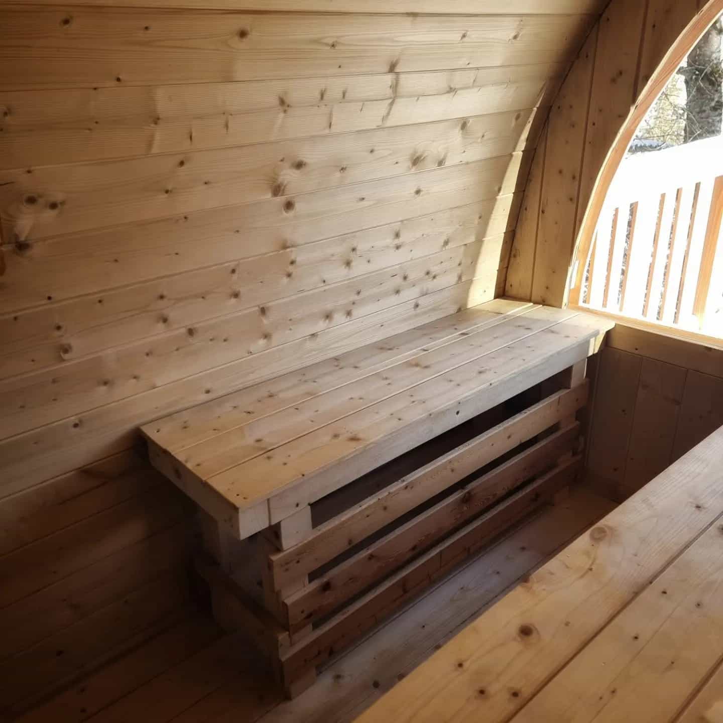 Wellnessbereich - Sauna Inside